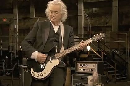 Jimmy Page Danelectro Shortlin gitárja